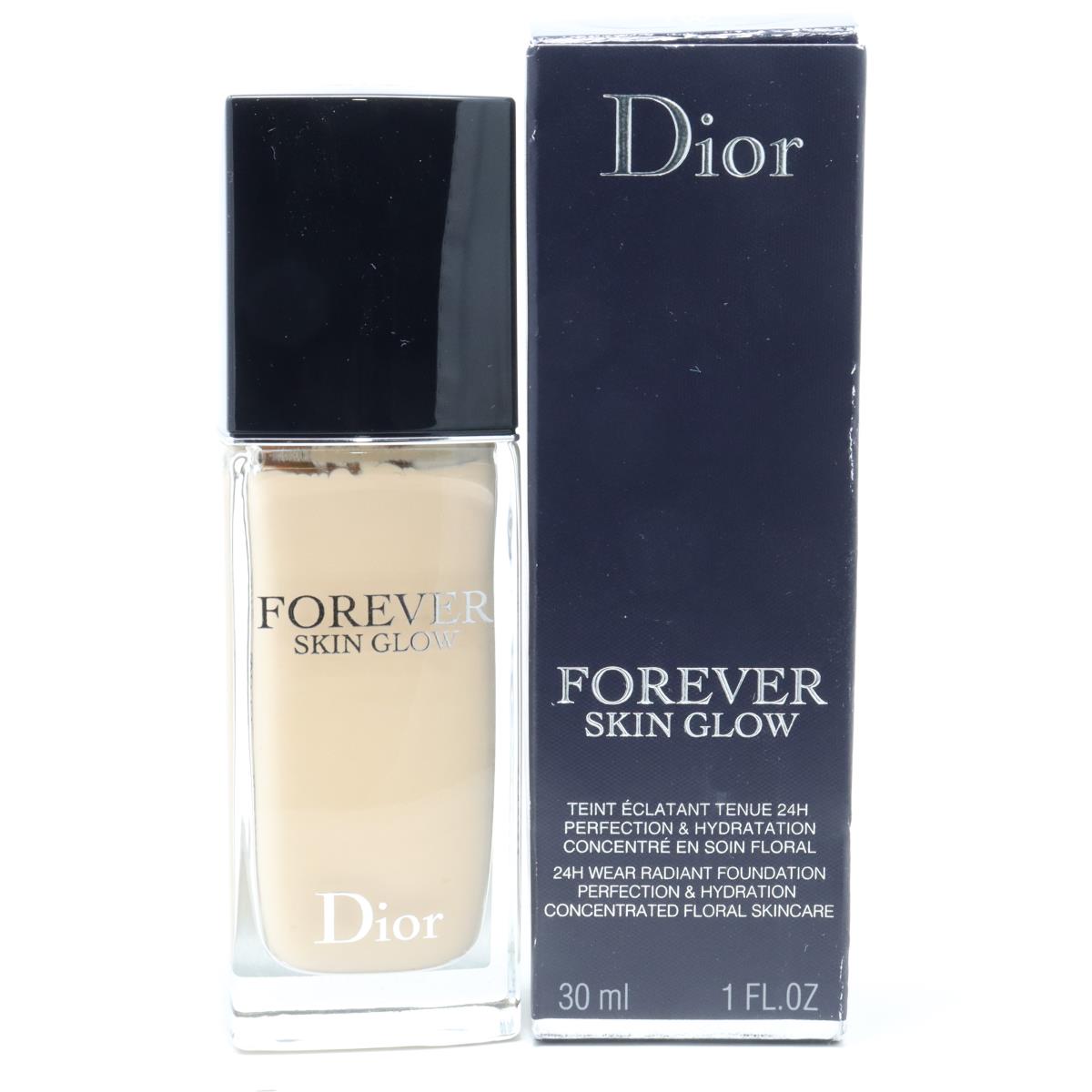 Dior Forever Skin Glow 24H Foundation 1.0oz 1W Warm