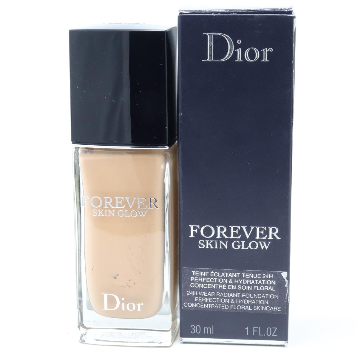 Dior Forever Skin Glow 24H Foundation 1.0oz 3WP Warm Peach