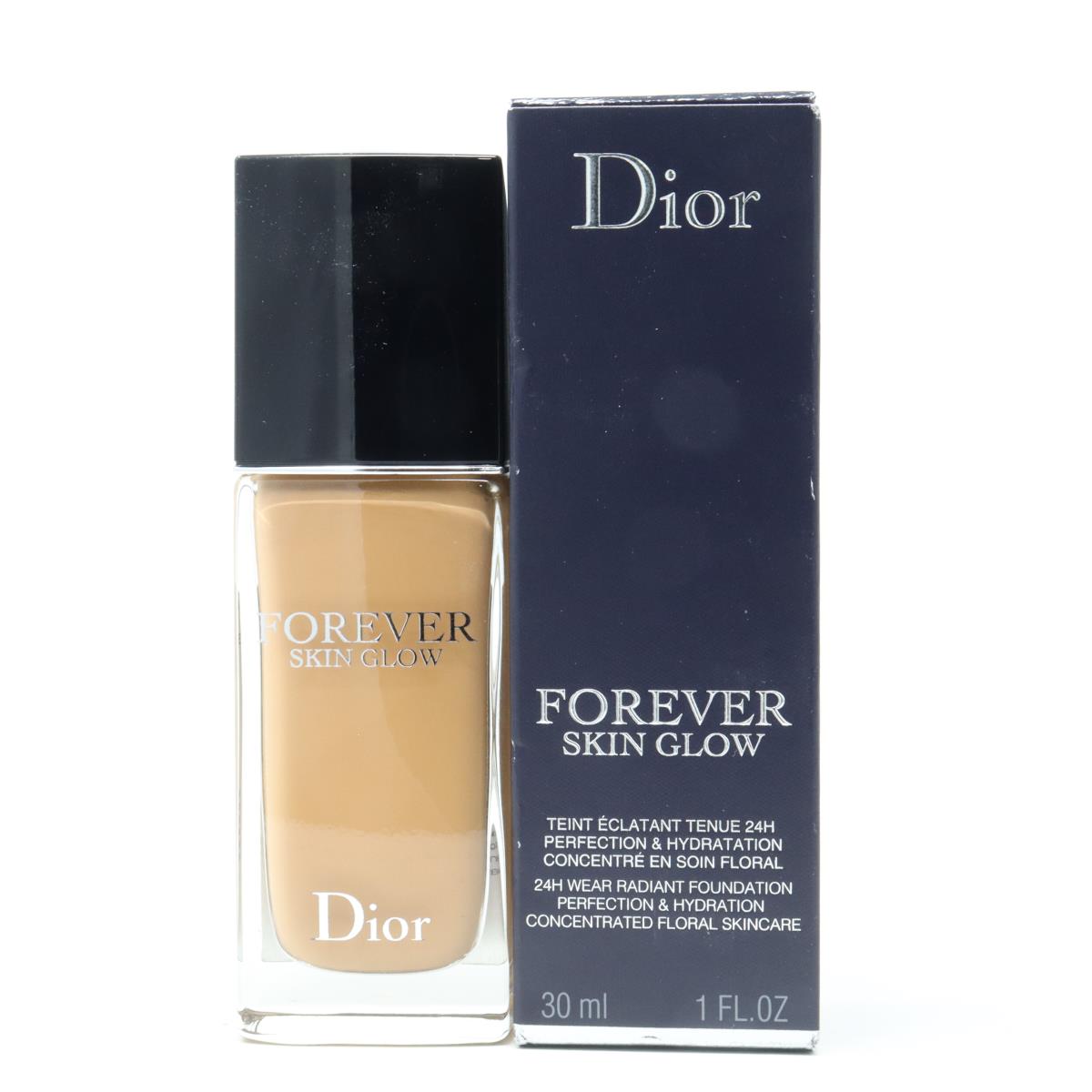 Dior Forever Skin Glow 24H Foundation 1.0oz 4W Warm