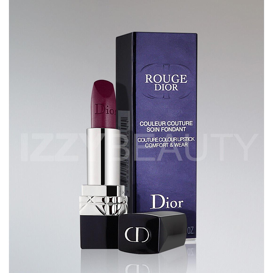 Rouge Dior Couture Lipstick Full Size 0.12 Oz - Pick Your Color 698 Metropolitan