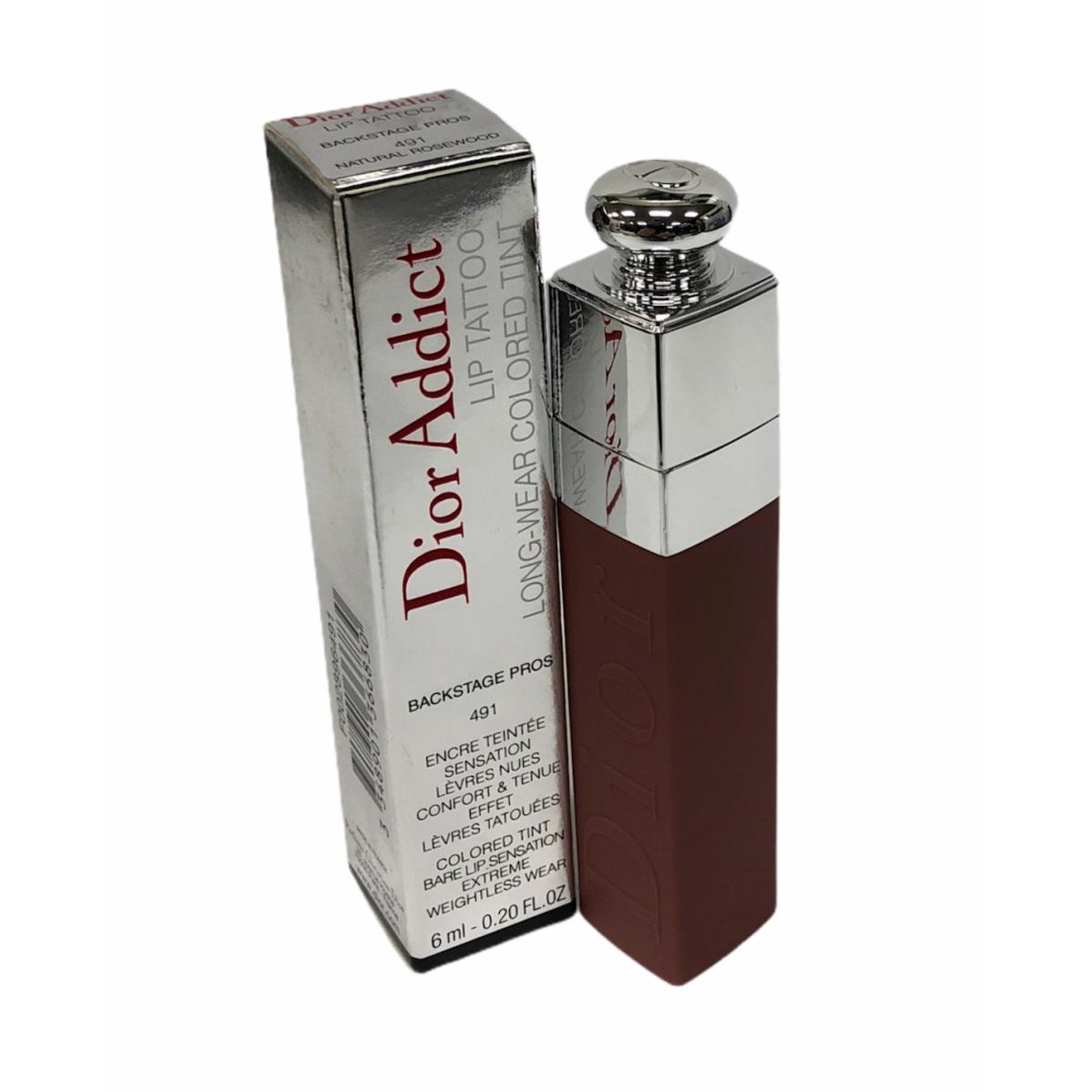 Dior Addict Lip Tattoo Long-wear Tint Backstage Pros 6mL/0.20Oz You Pick