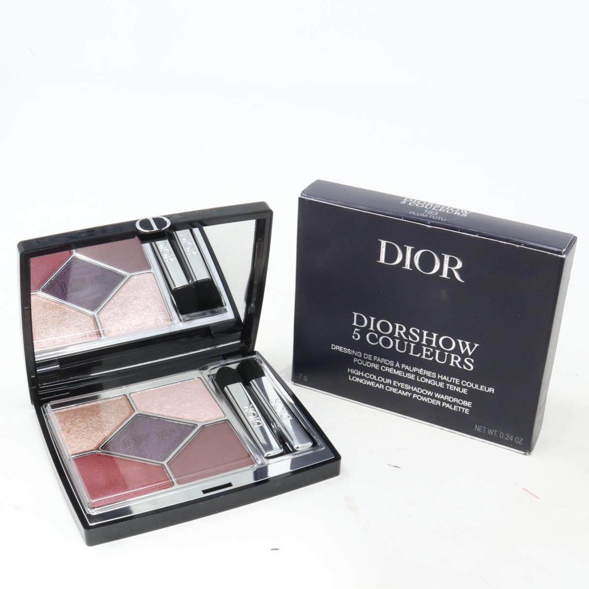 Dior Diorshow 5 Couleurs Eye Shadow Palette 0.24oz/7g 183 Plum Tutu