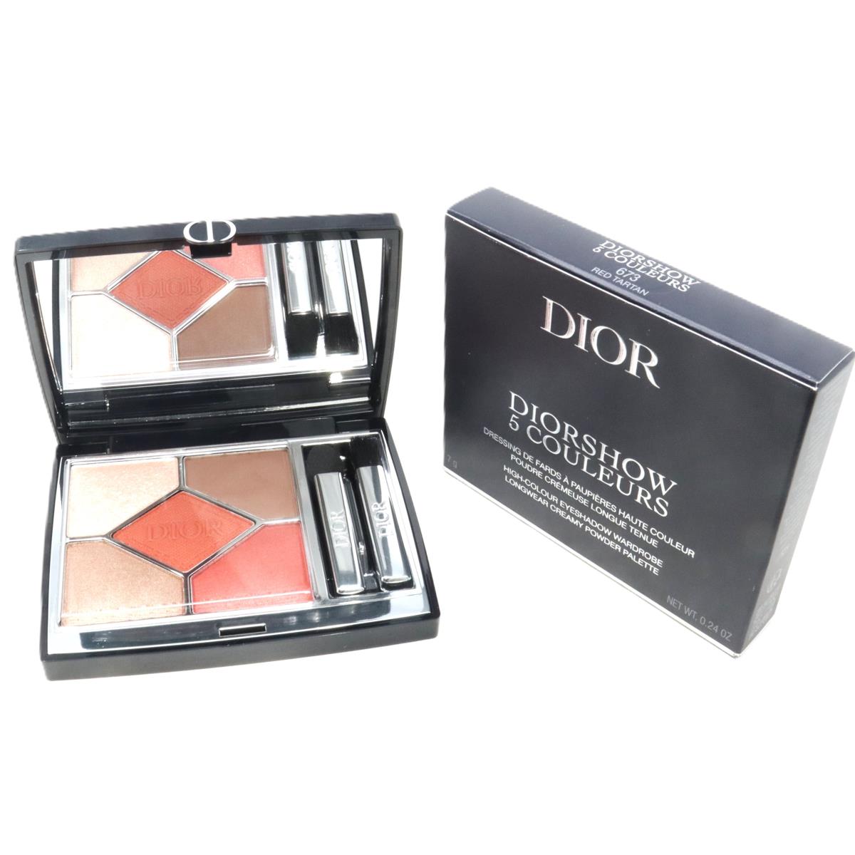 Dior Diorshow 5 Couleurs Eye Shadow Palette 0.24oz/7g 673 Red Tartan