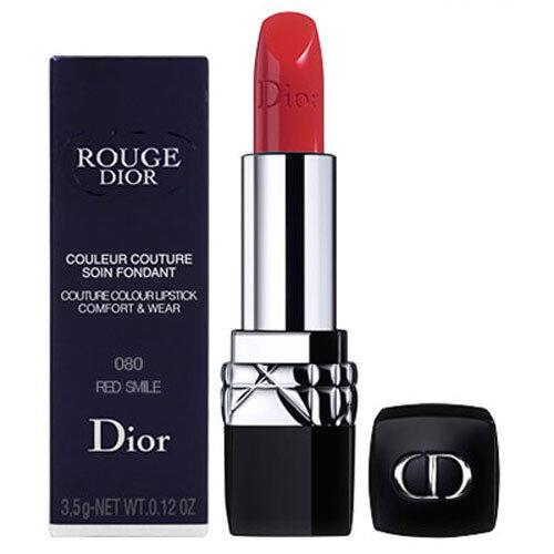 Christian Dior Rouge Dior Lipstick - Luxurious Long-lasting Color 080 Red Smile