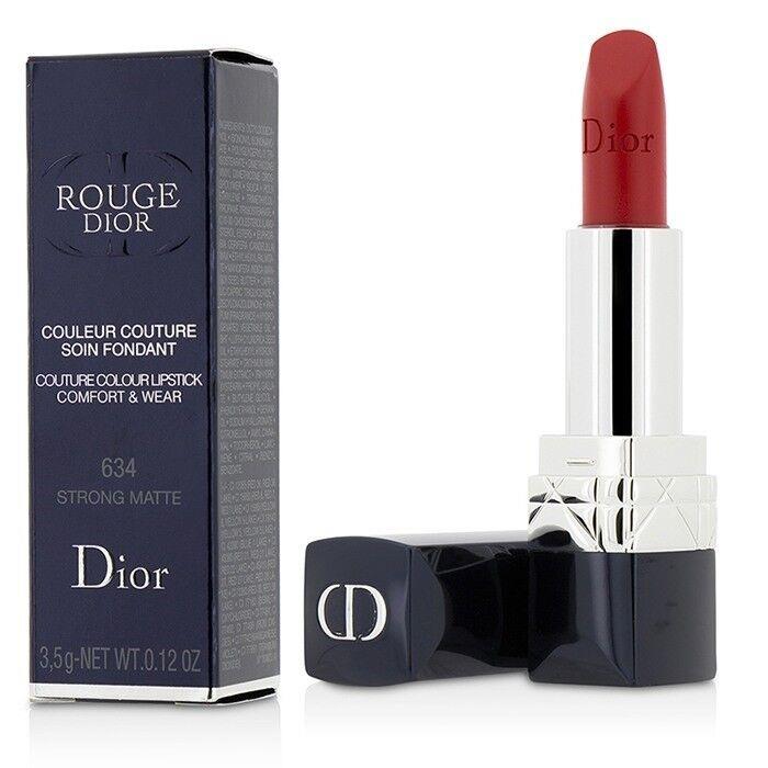 Christian Dior Rouge Dior Lipstick - Luxurious Long-lasting Color 634 Strong Matte