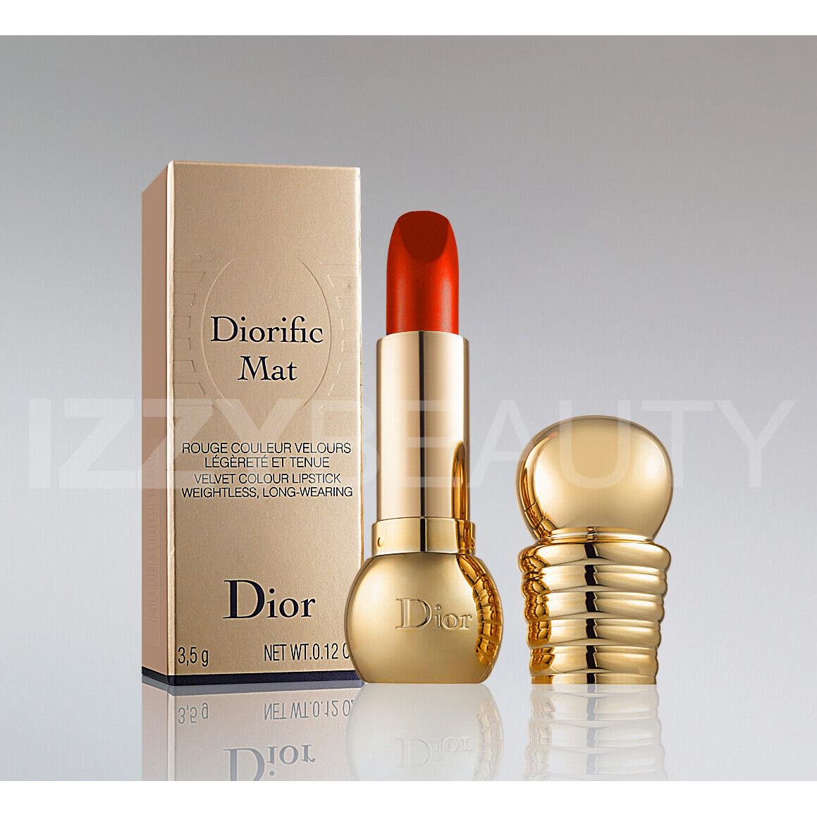 Dior Diorific Lipstick Mat Velvet Color Holiday - Pick Your Shade