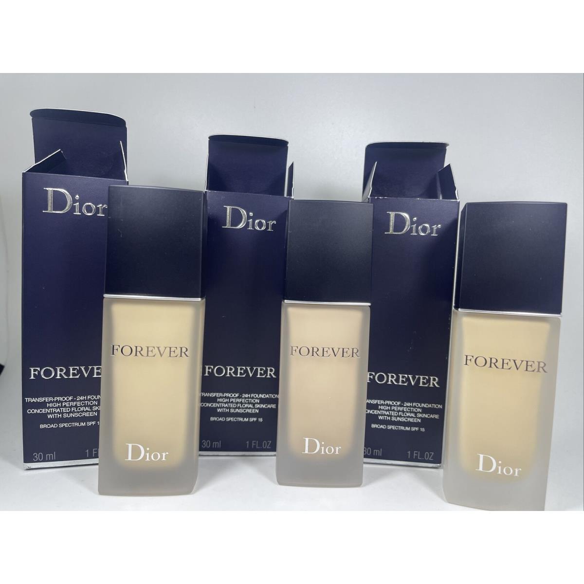 Dior Forever Matte Skincare Foundation Spf 15 Full Size 1 oz Pick Shade