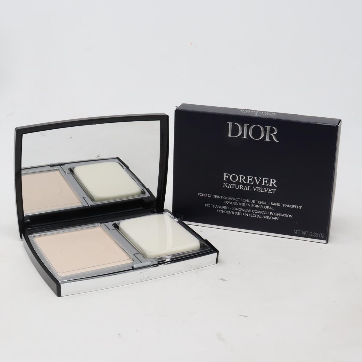 Dior Forever Natural Velvet Compact Foundation 0.35oz/10g 0N Neutral