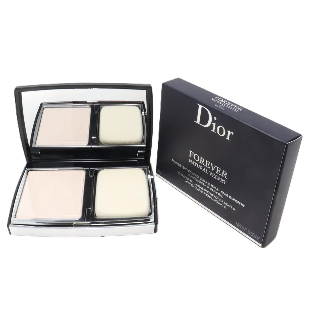 Dior Forever Natural Velvet Compact Foundation 0.35oz/10g 00 Neutral