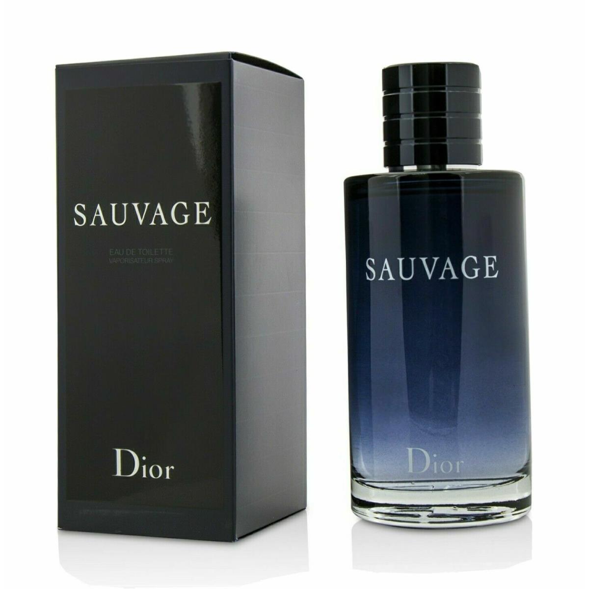 Dior Sauvage Eau de Toilette Cologne 2 3.4 6.8 oz / 60 100 200ml Men