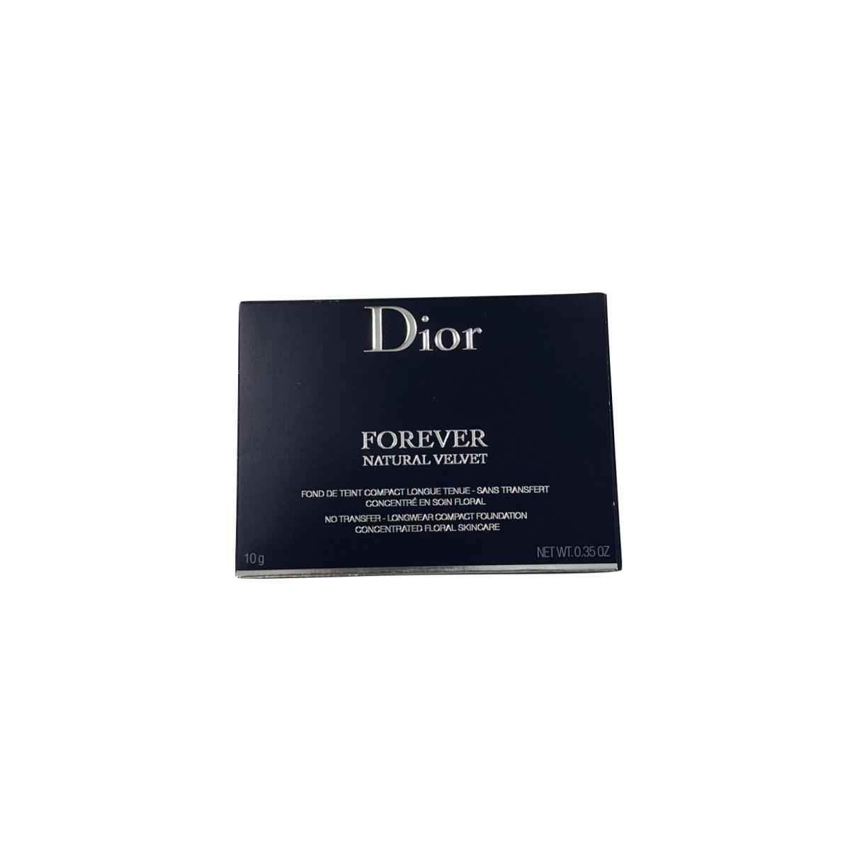 Dior Forever Natural Velvet Long Wear Compact Foundation 10g Choose Shade