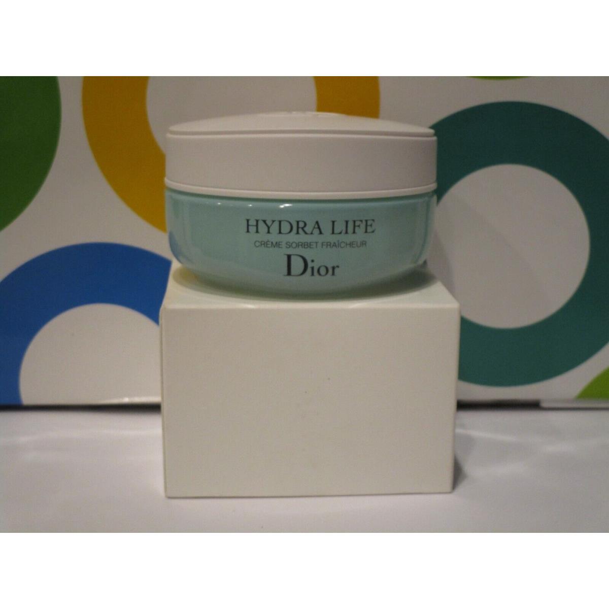 Dior ~ Hydra Life Creme Sorbet ~ Christian Dior Hydra Life Creme Sorbet 1.7 OZ