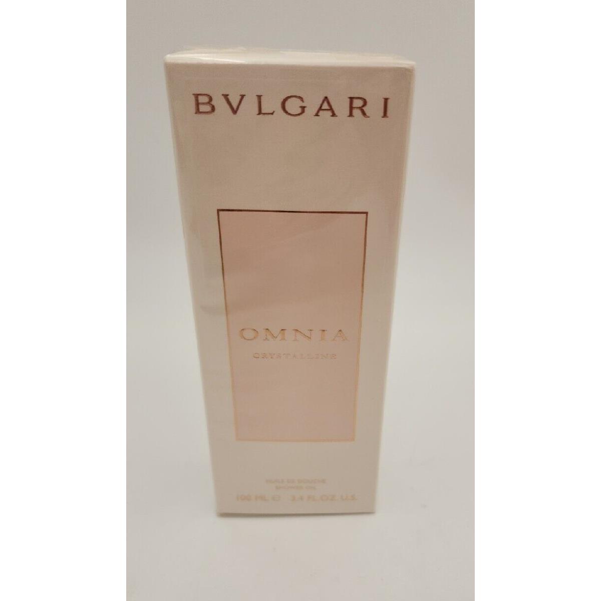 Bvlgari Crystalline Shower Oil 100 ML 3.4 Fl.oz