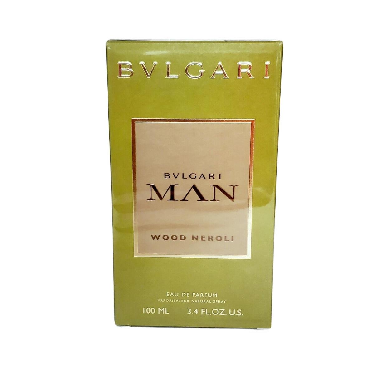 Bvlgari Man Wood Neroli Eau de Parfum 100 ml 3.4 oz Box