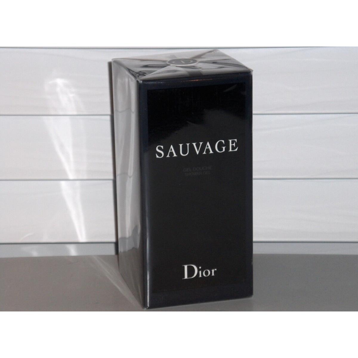 Sauvage by Dior Men`s Shower Gel Body Wash 8.4 Oz. 250 ml