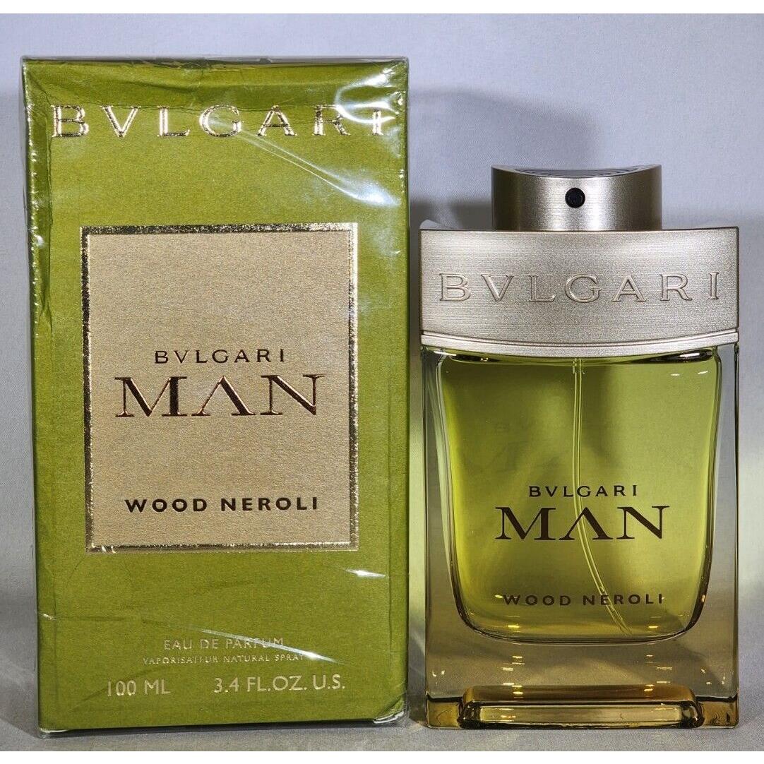 Bvlgari Man Wood Neroli 100ml 3.4.Oz Eau De Parfum Spray