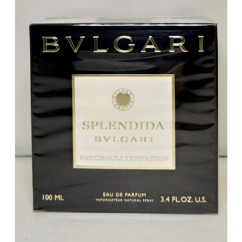 Bvlgari Splendida Patchouli Tentation Women 3.4 oz Eau De Parfum