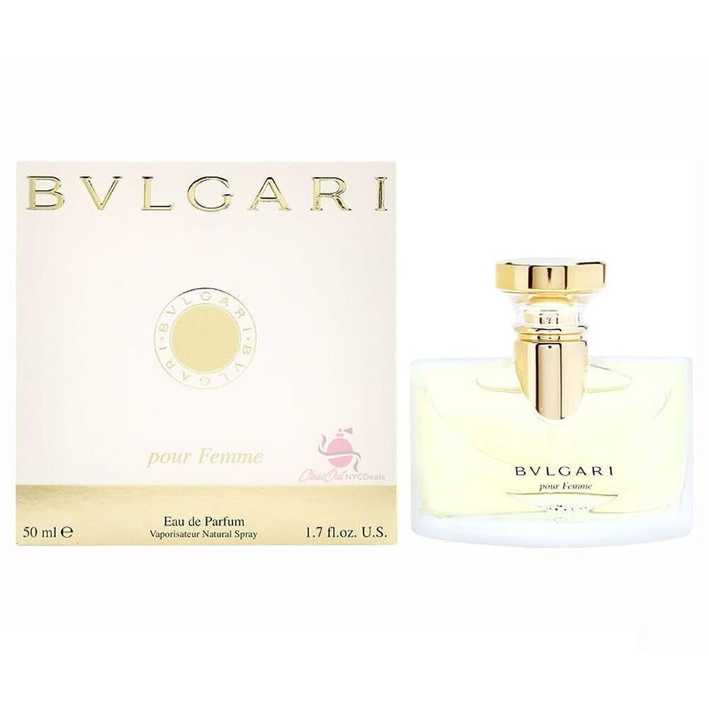 Bvlgari Pour Femme 1.7 oz / 50 ml Edp Spray For Women Rare