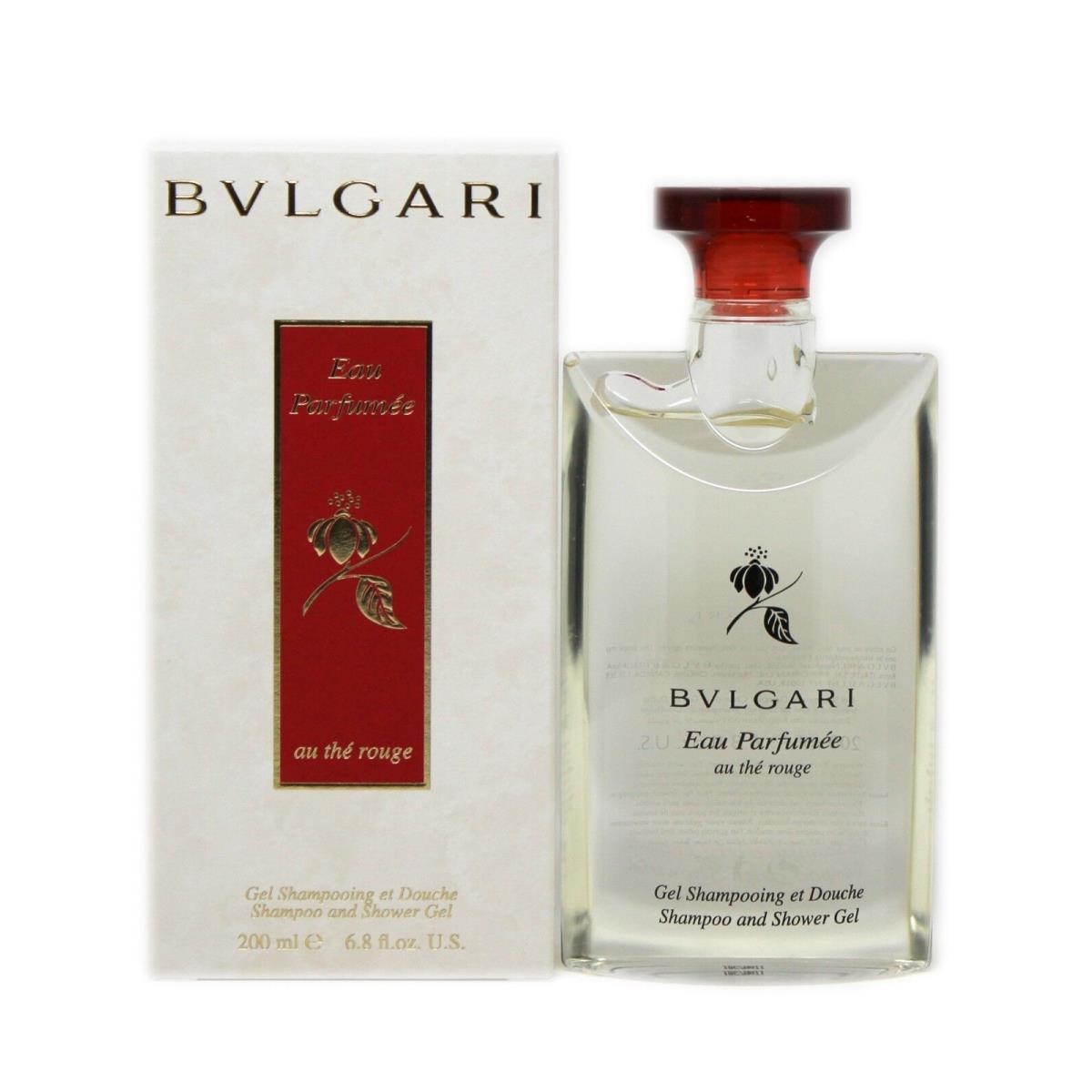 Bvlgari Eau Parfume AU The Rouge Shampoo and Shower Gel 200ML NIB-BV10036738