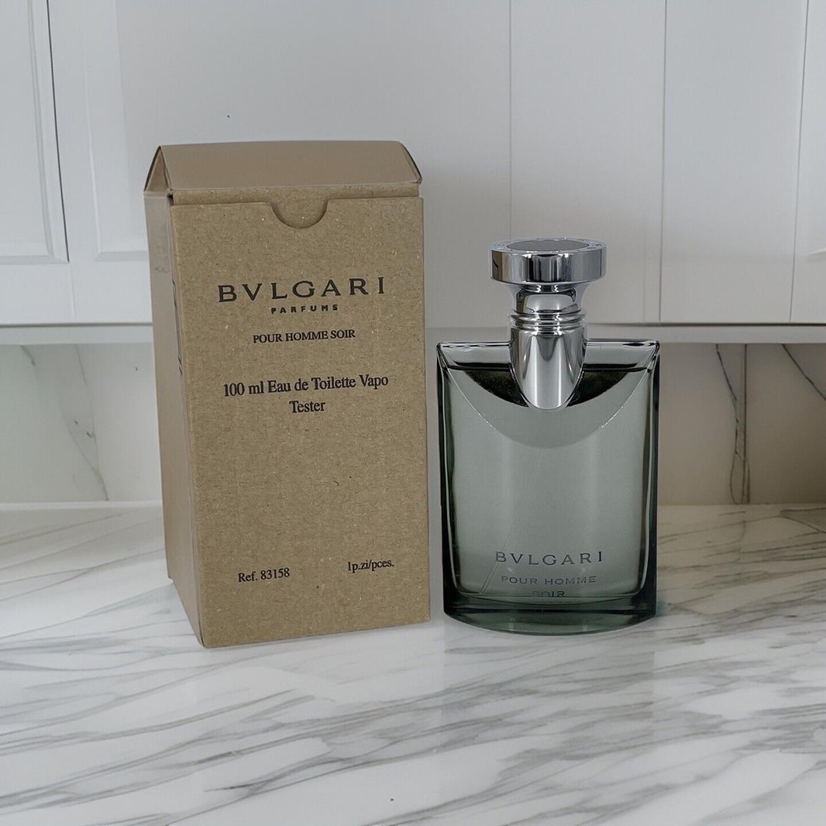 Bvlgari Pour Homme Soir by Bvlgari For Men Edt Spray 3.4 Oz