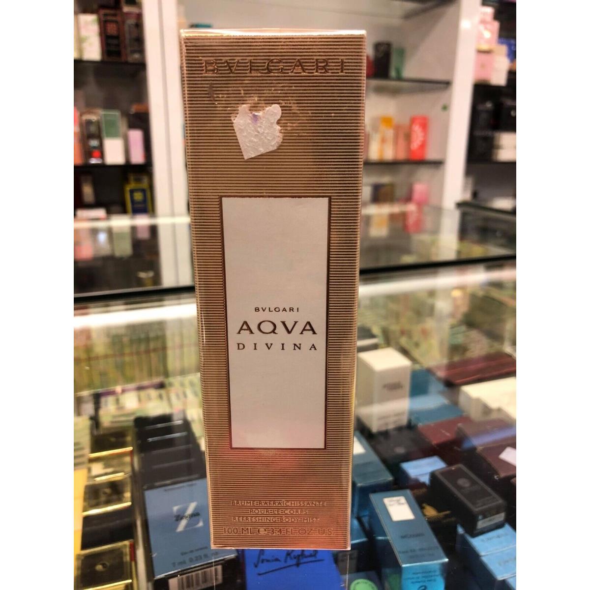 Bvlgari `aqva Divina` Refreshing Body Mist 100 ML