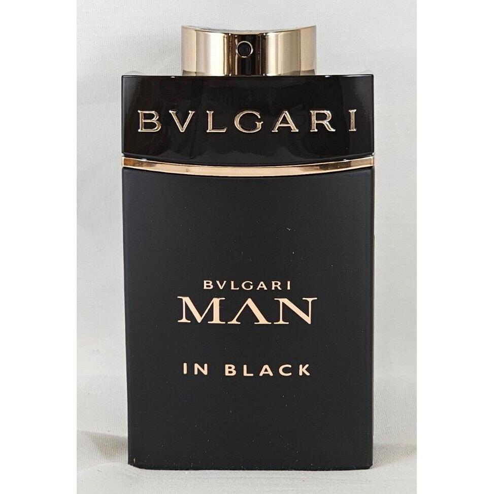 Bvlgari Man in Black 100ml 3.4. Oz Eau De Parfum Spray As Pictured