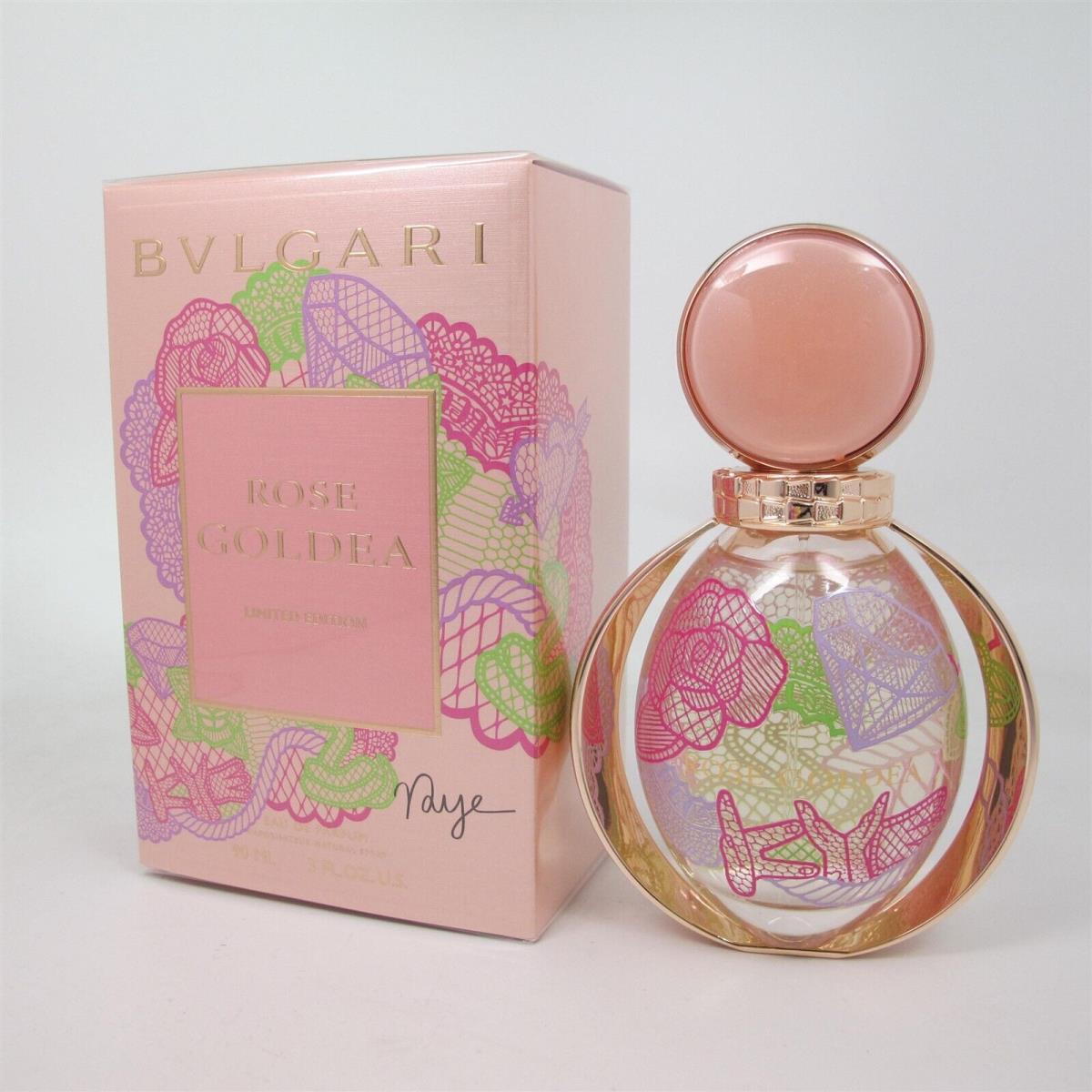 Rose Goldea Limited Edition by Bvlgari 90 Ml/ 3.0 oz Eau de Parfum Spray