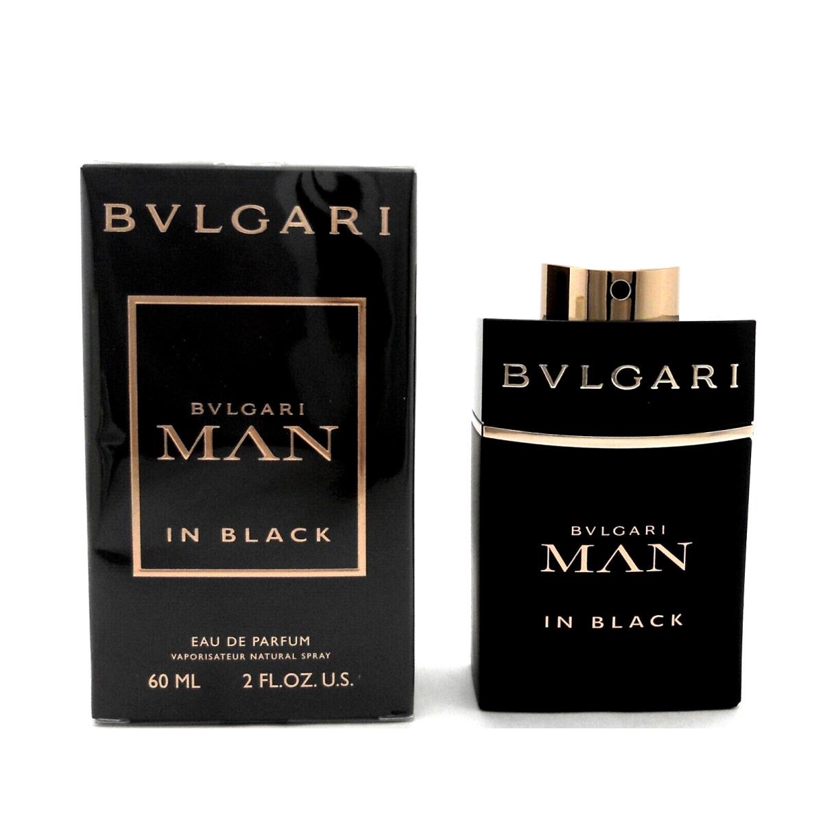 Bvlgari Man In Black 2.0 oz./60 Ml.eau De Parfum Spray For Men