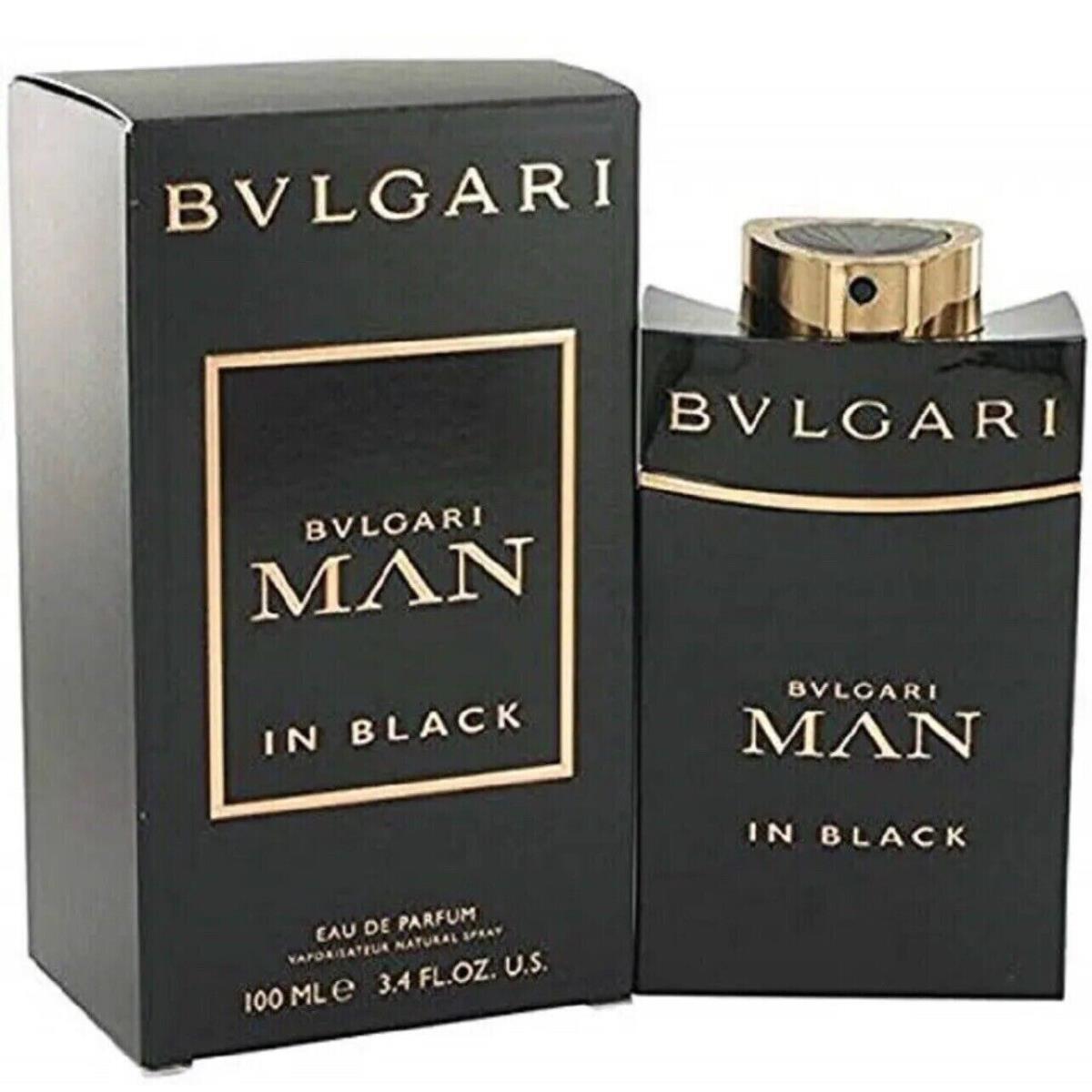 Bvlgari Man in Black by Bvlgari 3.4oz Eau de Parfum Spray For Men Box