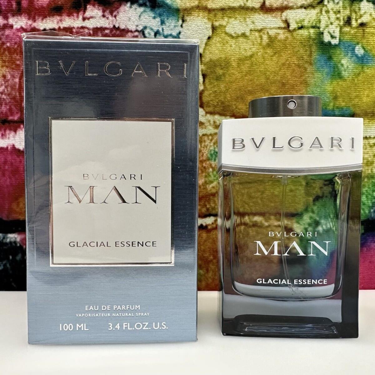 2-BVLGARI Man Glacial Essence 3.4 oz Eau de Parfum Spray For Men Cologne 1