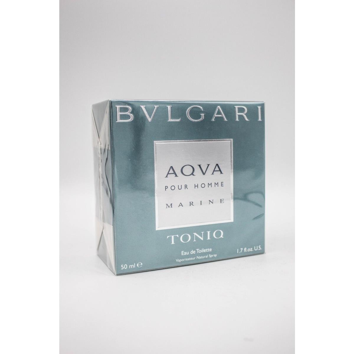 Bvlgari Aqva Marine Toniq Cologne 1.7 FL OZ / 50 ML Eau DE Toilette Spray - Rare