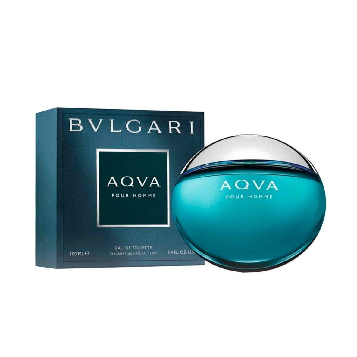 Bvlgari Aqva Pour Homme by Bvlgari Edt Spray For Men 3.4oz Box