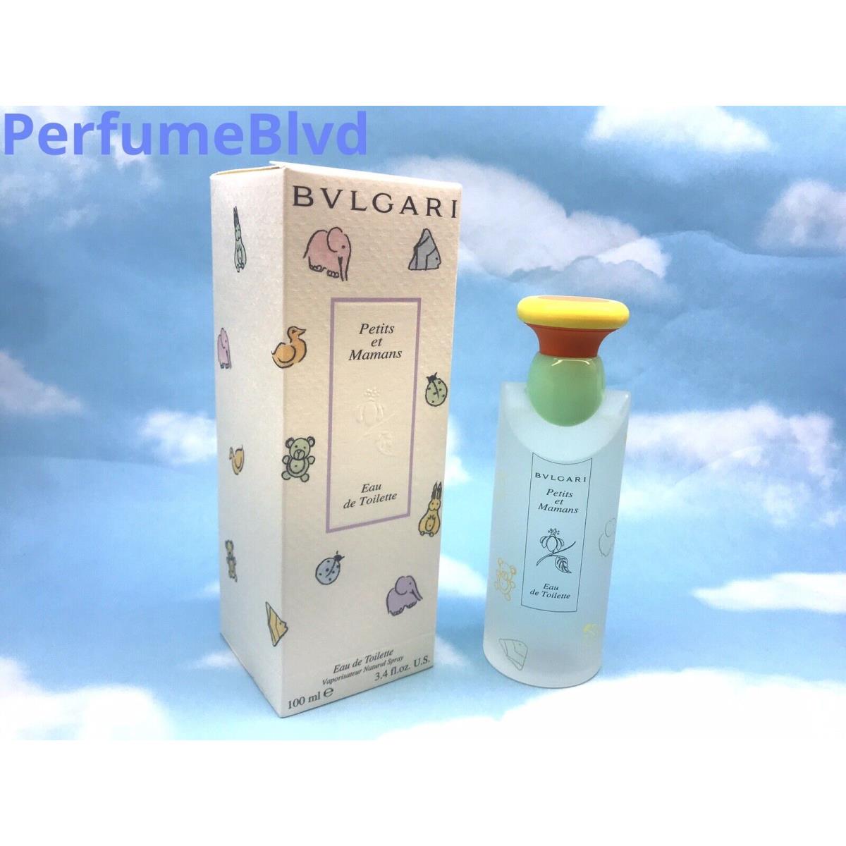 Bvlgari Petits ET Mamans 3.4 Fl.oz 100 ML Eau DE Toilette Spray Women Box