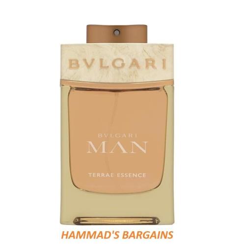 Bvlgari Man Terrae Essence Edp 3.4 OZ / 100 ML IN White Box