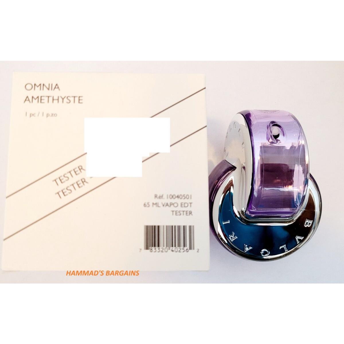 Bvlgari Omnia Amethyste Edt 2.2 OZ / 65 ML For Women IN White Box