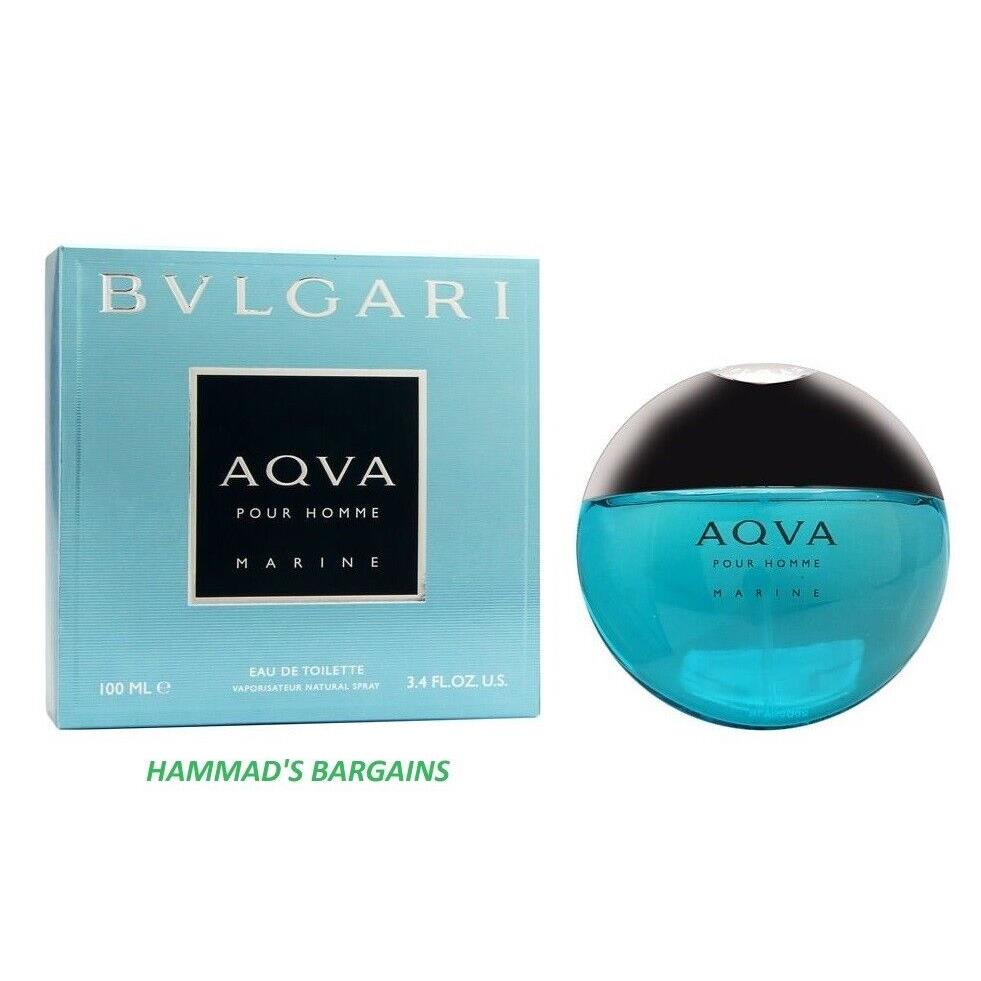 Bvlgari Aqva Pour Homme Marine Edt 3.4 OZ / 100 ML For Men