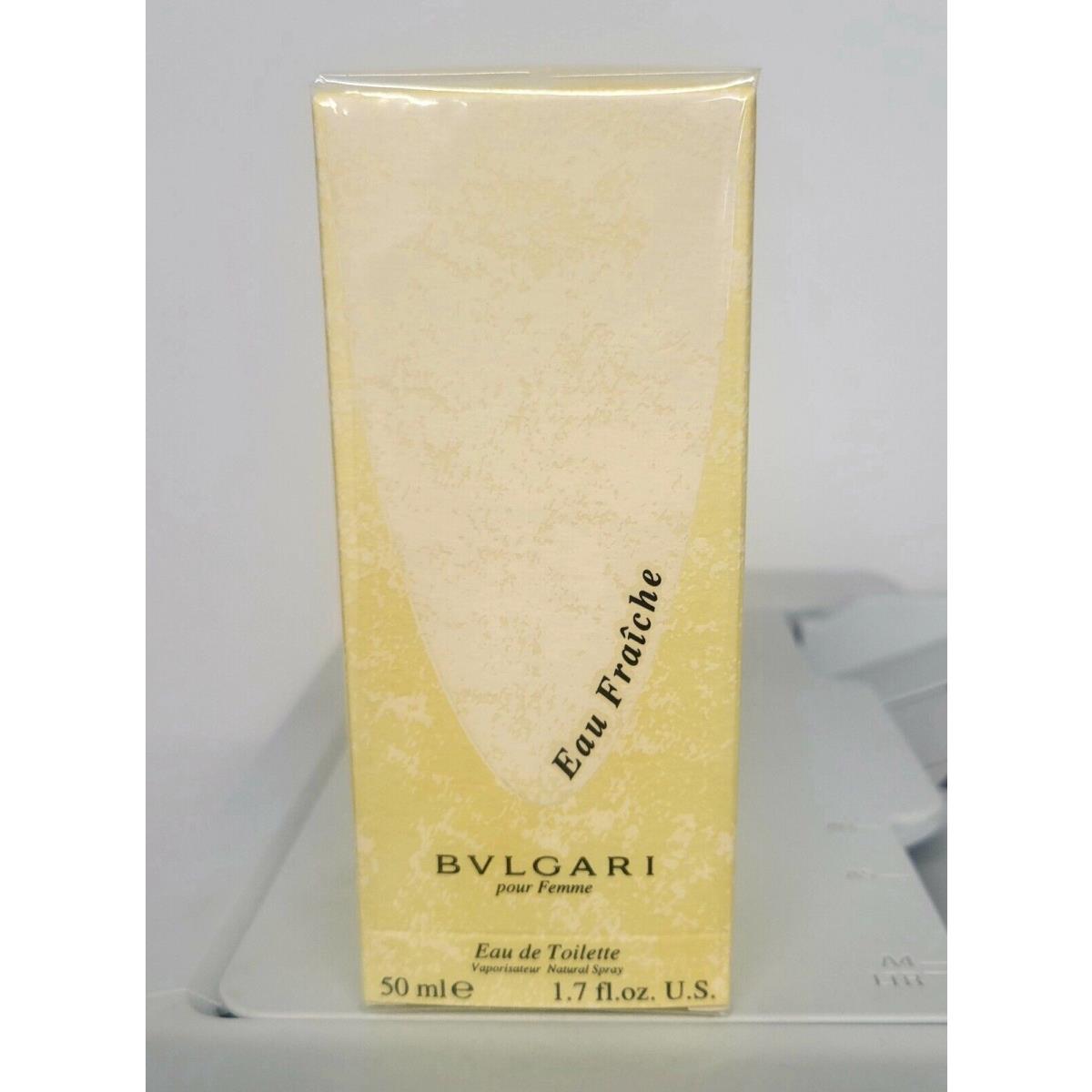 Bvlgari Pour Femme Women Eau Fraiche Eau de Toilette Spray 1.7 oz 50ml