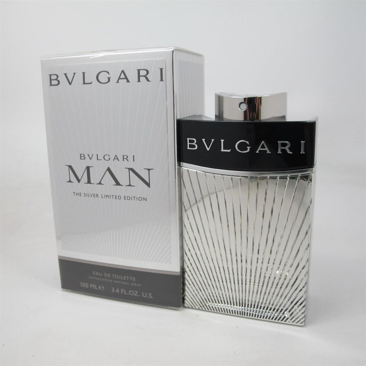 Bvlgari Man The Silver Limited Edition 100 ml/3.4 oz Eau de Toilette Spray