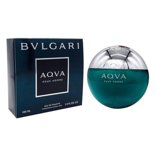 Bvlgari Aqva Aqua Pour Homme Men 3.4 oz 100 ml Eau De Toilette Spray