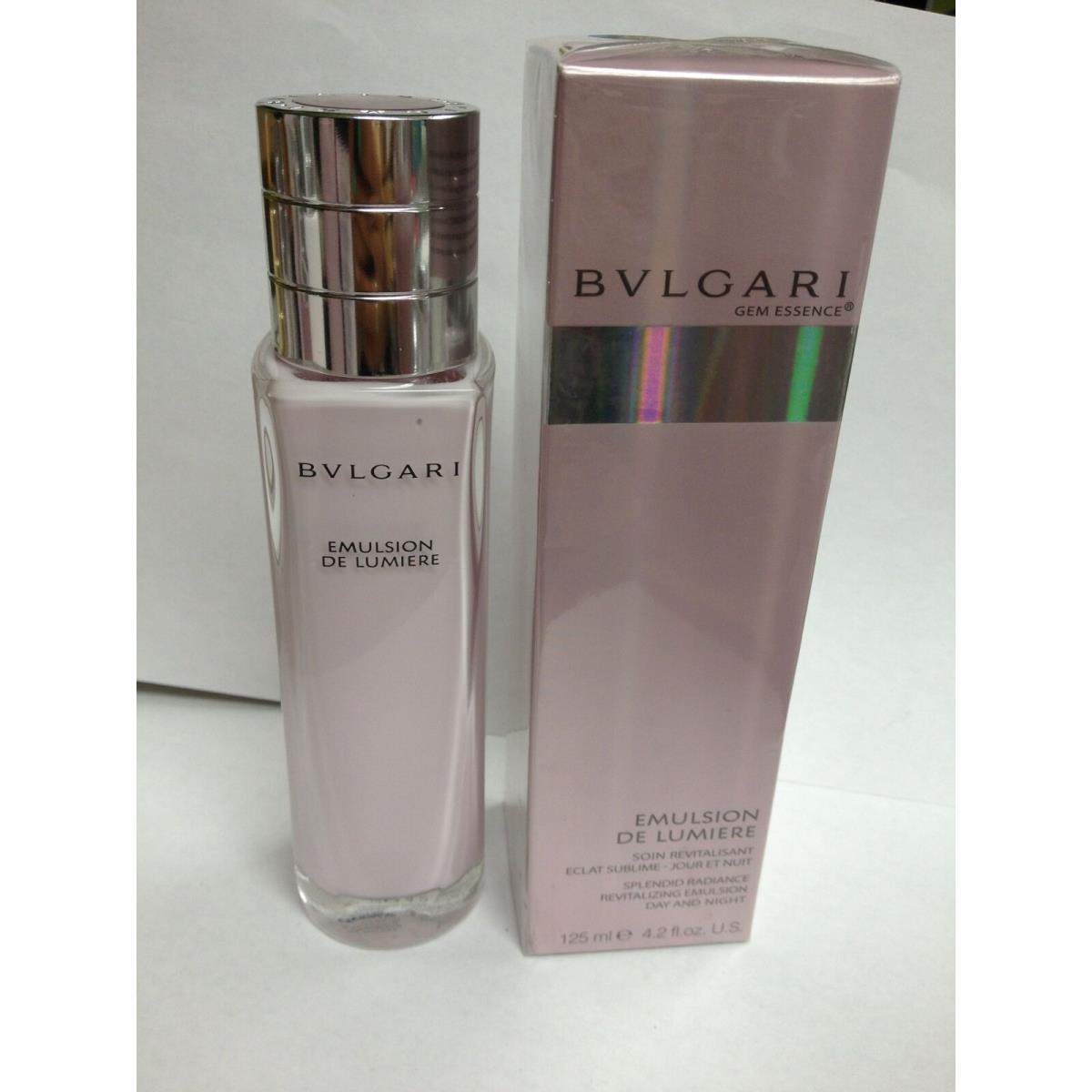 Bvlgari Gem Essence Splendid Radiance Revitalizing Emulsion Day Night 4.2oz