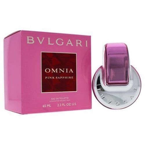 Omnia Pink Sapphire by Bvlgari 2.2 oz Eau de Toilette Spray Women`s Fragrances