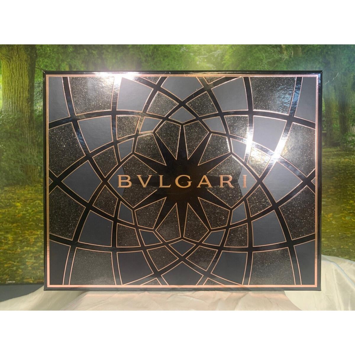 Bvlgari Bvglari Man IN Black 100ML Shower Gel/ 100ML Edp Sp/ 15ML Edp SP Gift Set