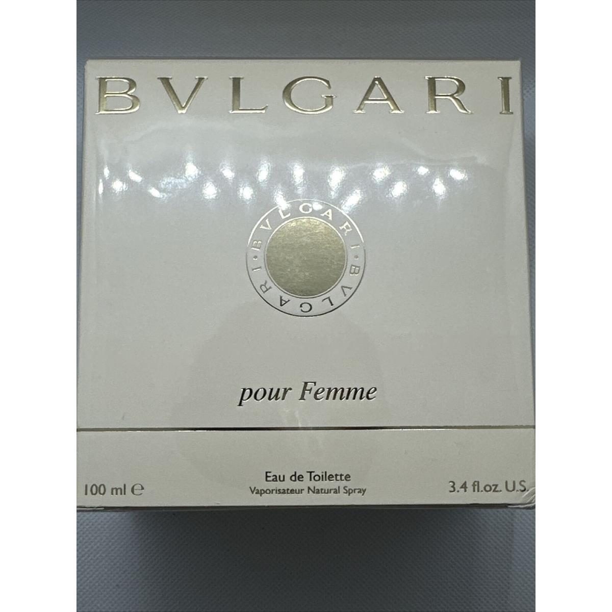 Bvlgari Pour Femme 100 ml 3.4 oz Edt Parfum Spray