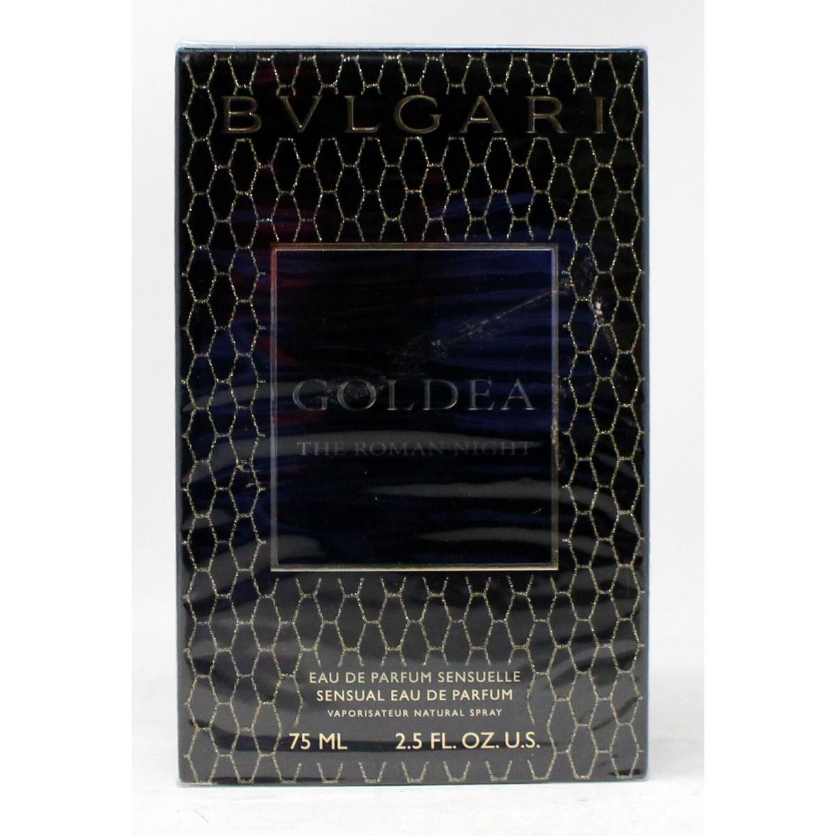 Bvlgari Goldea The Roman Night Eau De Parfum Sensuelle 2.5 Ounce