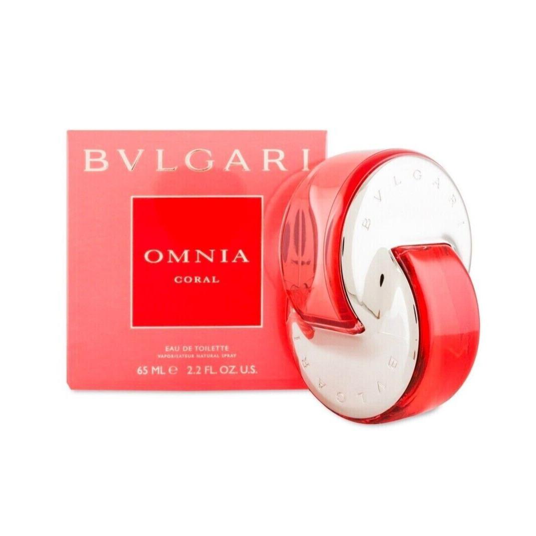 Omnia Coral by Bvlgari Eau de Toilette Spray For Women 2.2oz