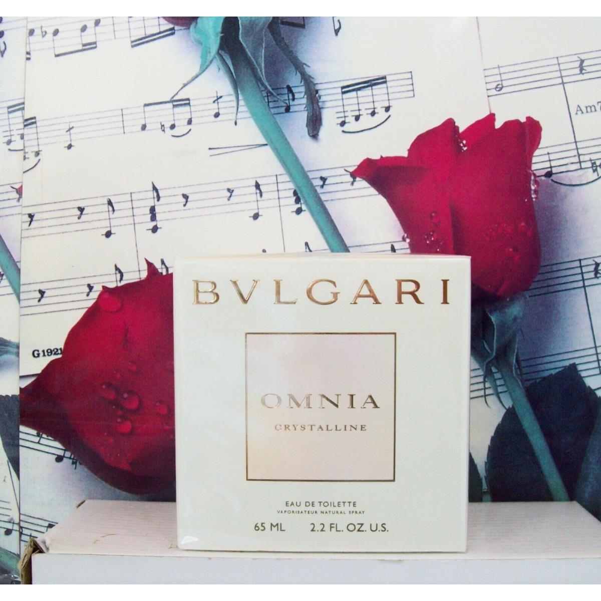 Bvlgari Omnia Crystalline 2.2 Fl. Oz. Edt Spray. Box. 00k39BD1