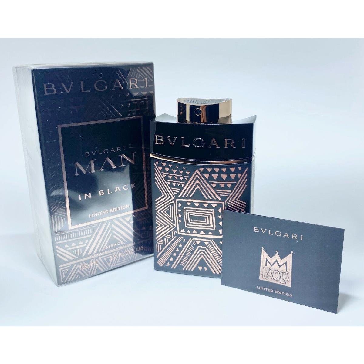 Bvlgari Man In Black Limited Edition Essence Edp 3.3oz/100ml