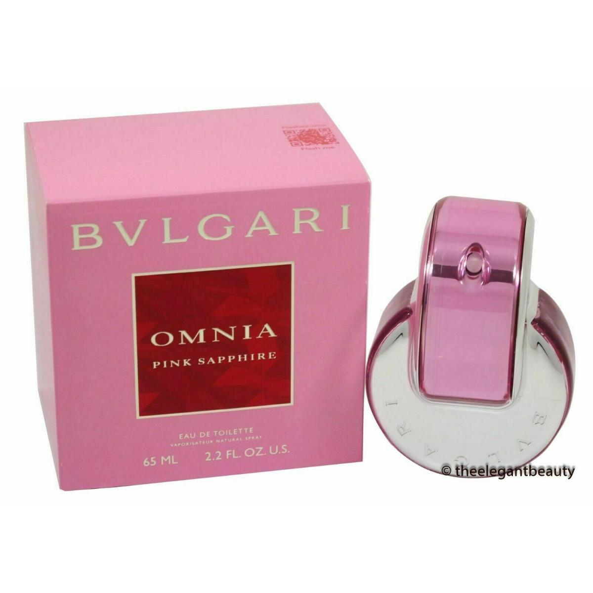 Omnia Pink Sapphire by Bvlgari Eau De Toilette Spray 2.2 oz For Women