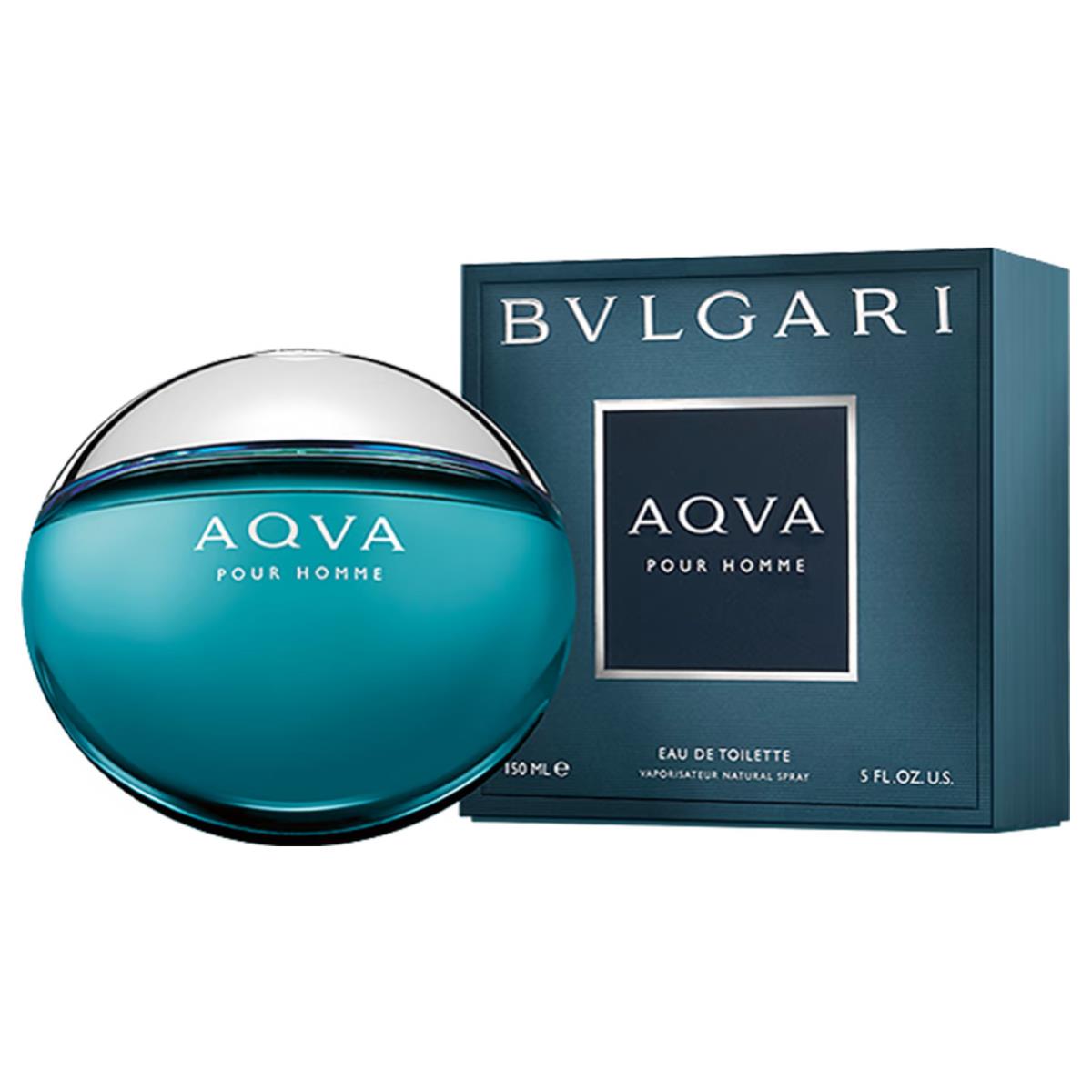 Aqva Pour Homme by Bvlgari 5oz Edt For Men Box