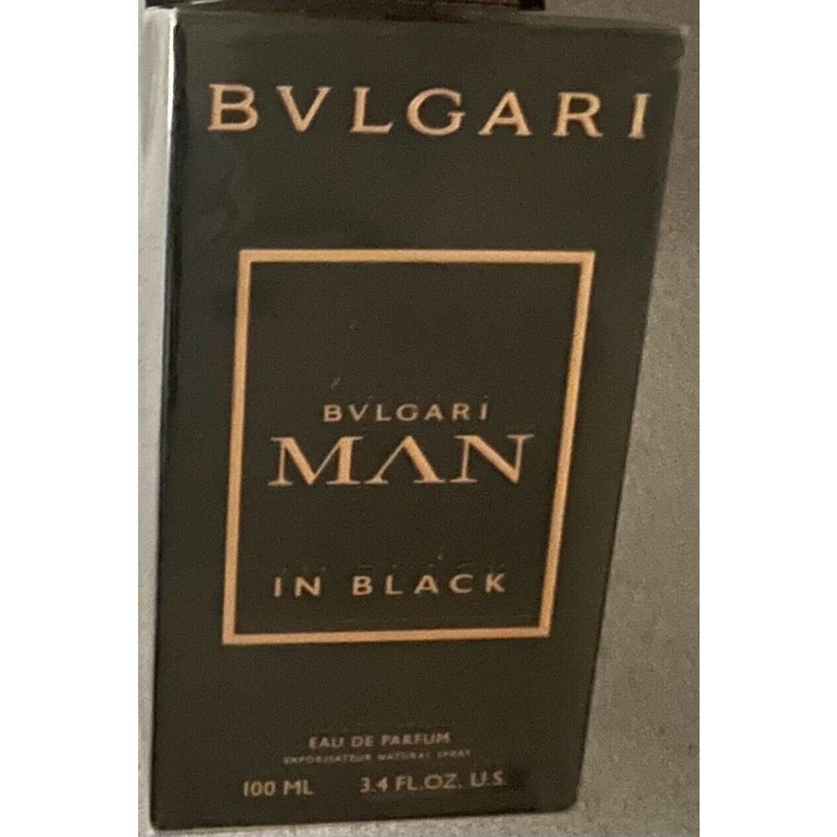 Bvlgari Man Black Cologne 3.4 oz 100ml Edp Spray 2023 Model